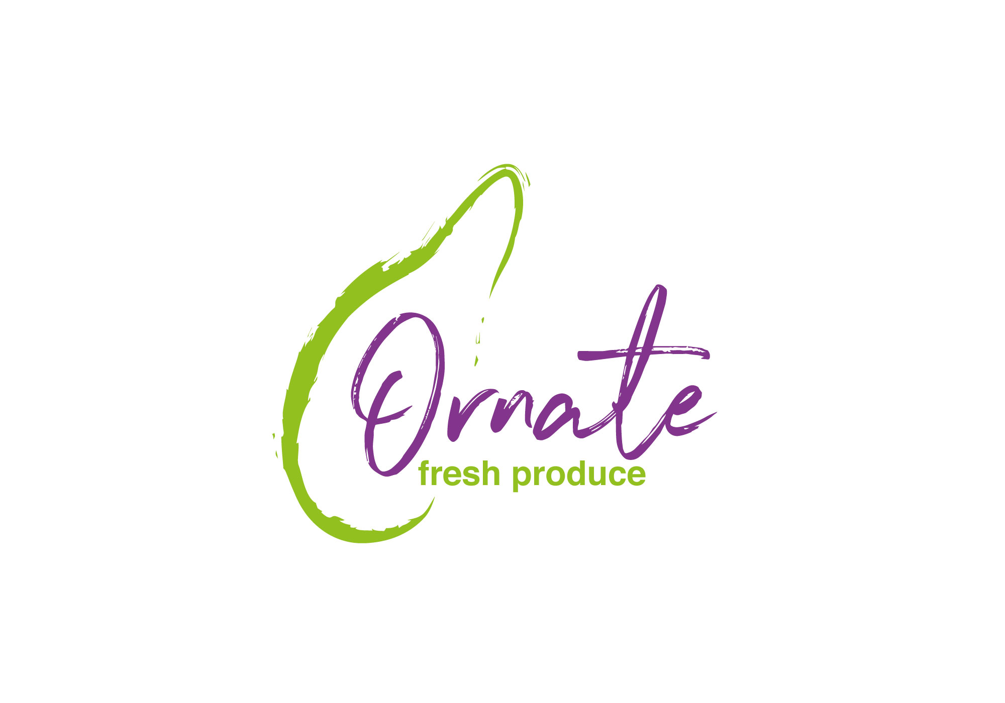 Ornate Fresh Produce Logo Design