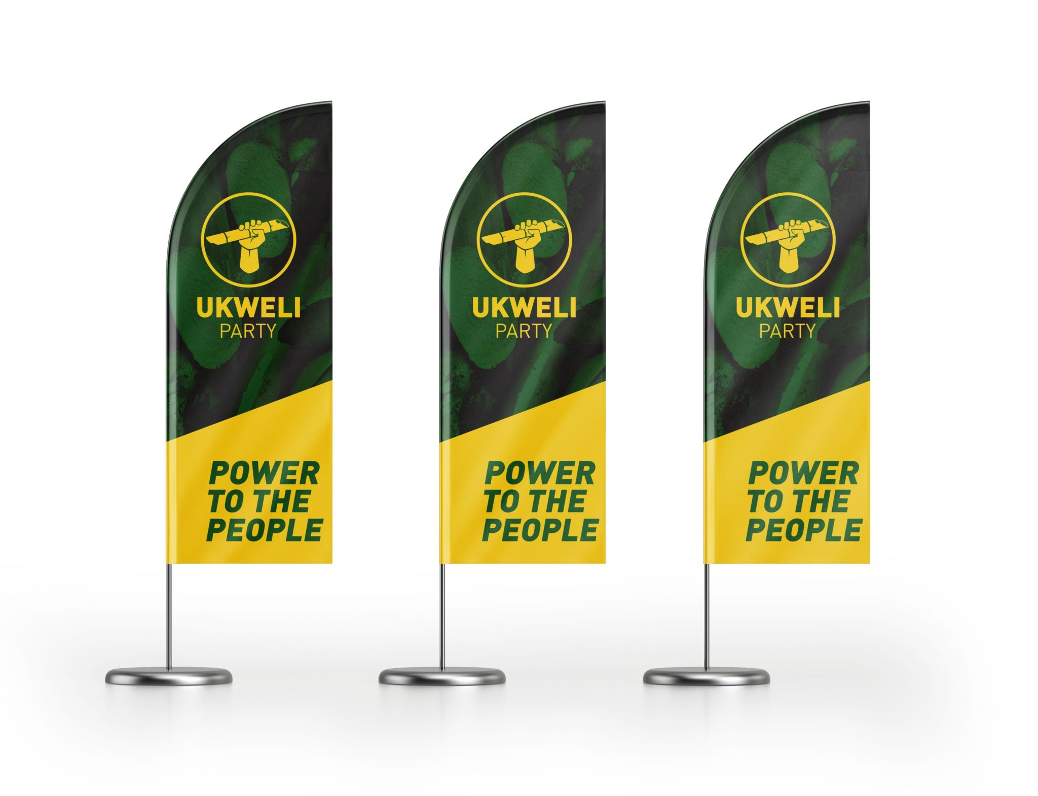 Ukweli Party Kenya logo design banners